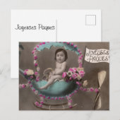 Joyeuse Paques Briefkaart (Voorkant / Achterkant)