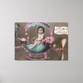 Joyeuse Paques Canvas Afdruk (Voorkant)