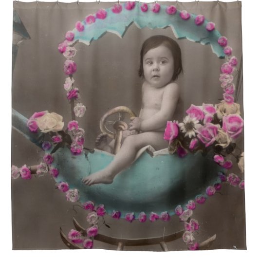 Joyeuse Paques Douchegordijn (Voorkant)