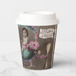 Joyeuse Paques Papieren Bekers