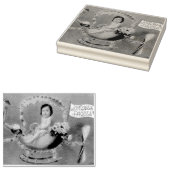 Joyeuse Paques Rubberstempel (Gestempeld)