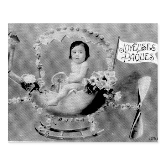 Joyeuse Paques Rubberstempel (Afrduk)