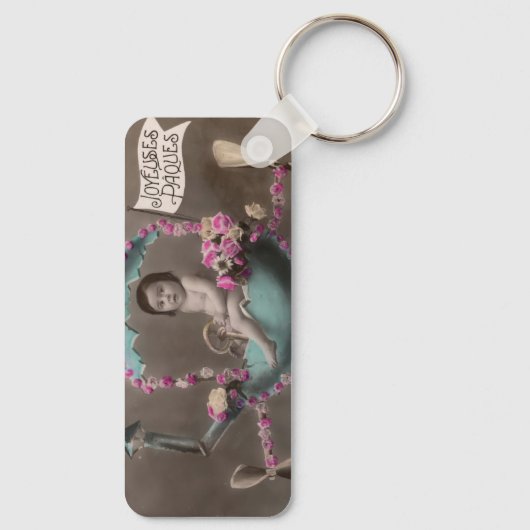 Joyeuse Paques Sleutelhanger (Achterkant)