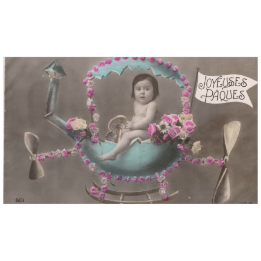 Joyeuse Paques Tafelkleed (Voorkant (Horizontaal))