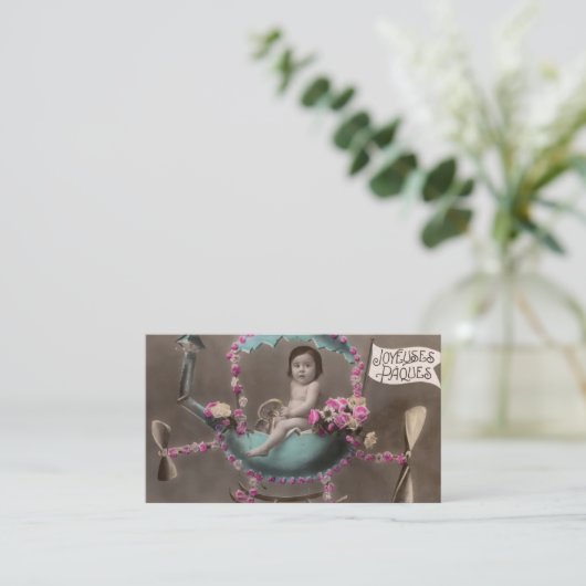 Joyeuse Paques Visitekaartje (Staand voorkant)