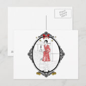 Joyeuses Fêtes Briefkaart (Voorkant / Achterkant)