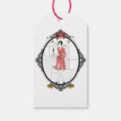 Joyeuses Fêtes Cadeaulabel (Voorkant)