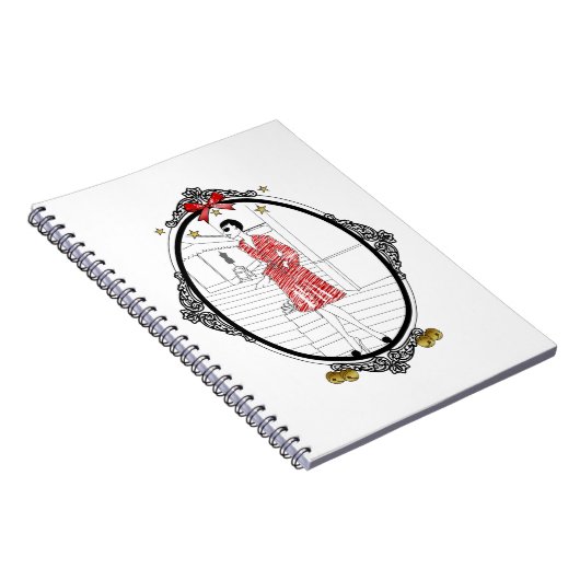 Joyeuses Fêtes Notitieboek (Rechterzijde)