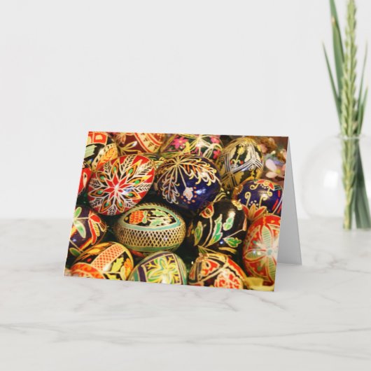 JOYEUSES PAQUE IS GEMAKKELIJKER IN HET FRANS FEESTDAGEN KAART (Voorkant)