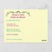 Joyeuses Pâques Briefkaart (Achterkant)