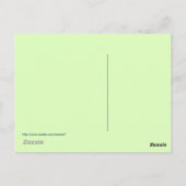 Joyeuses Pâques Briefkaart (Achterkant)