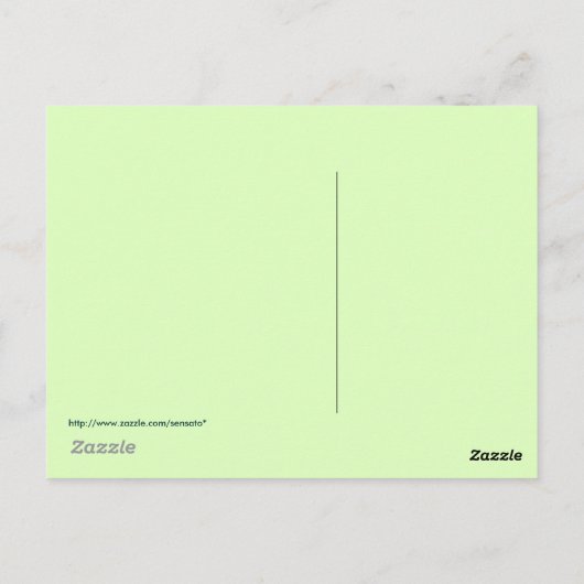 Joyeuses Pâques Briefkaart (Achterkant)