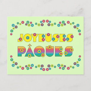 Joyeuses Pâques Briefkaart