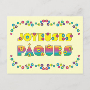 Joyeuses Pâques Briefkaart