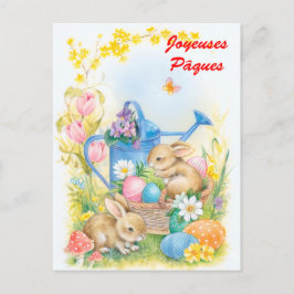 Joyeuses Pâques Briefkaart