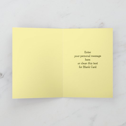 Joyeuses Pâques Easter Kaart in het Frans (Binnen)