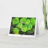 Joyeuses Pâques French Easter Paarse Rozen Flowers Feestdagen Kaart (Achterkant)