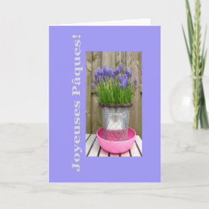 Joyeuses Pâques French Happy Pasen Feestdagen Kaart