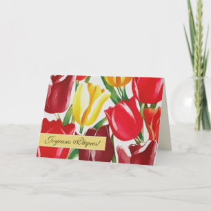 Joyeuses Pâques. PaasKaarten in het Frans Feestdagen Kaart