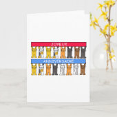 Joyeux Anniversaire FHappy Birthday Kaart (Gele Bloem)