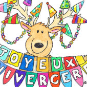 Joyeux Anniversaire - frans Briefkaart