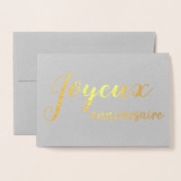 Joyeux Anniversaire Franse Happy Birthday Script