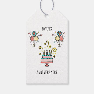Joyeux Anniversaire | Happy Birthday Cadeaulabel