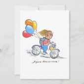 Joyeux Anniversaire Kaart (Voorkant)