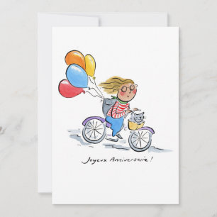 Joyeux Anniversaire Kaart