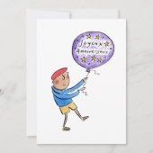 Joyeux Anniversaire Kaart (Voorkant)