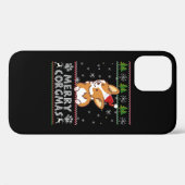 Joyeux Corgmas Noel Corgi Case-Mate iPhone Case (Achterkant (horizontaal))