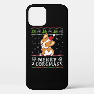 Joyeux Corgmas Noel Corgi Case-Mate iPhone Case