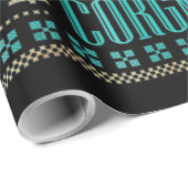 Joyeux Corgmas Ugly Kerstmis Corgi Cadeaupapier (Rol Hoek)
