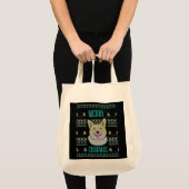 Joyeux Corgmas Ugly Kerstmis Corgi Tote Bag (Voorkant (product))