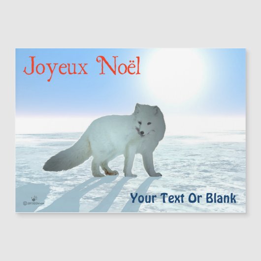 Joyeux Noё l - Arctic Fox (Voorkant)