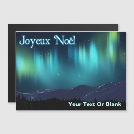 Joyeux Noё l - Aurora Borealis (Voorkant / Achterkant)