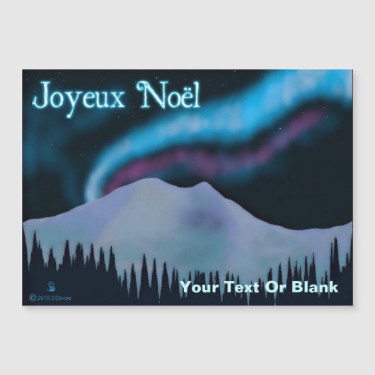 Joyeux Noё l - Blue Aurora (Voorkant)