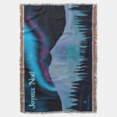 Joyeux Noё l - Blue Aurora Deken (Voorkant Verticaal)