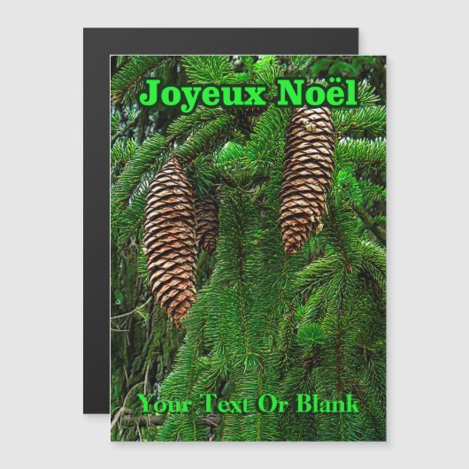 Joyeux noё l - Cones en naalden (Voorkant / Achterkant)