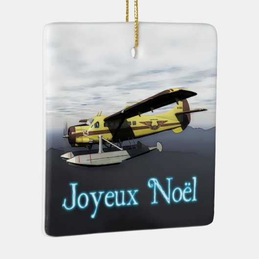 Joyeux Noё l - de Havilland DH3-C Otter Keramisch Ornament (Rechts)