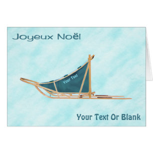 Joyeux noё l. - Dog heeft sneeuw