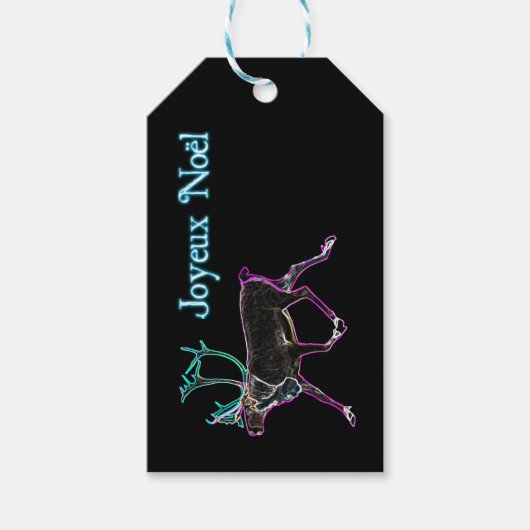 Joyeux Noё l - Electric Cariou Cadeaulabel (Voorkant)