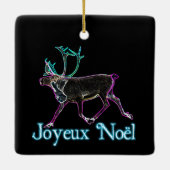 Joyeux Noё l - Electric Cariou Keramisch Ornament (Achterkant)
