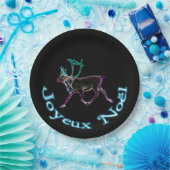 Joyeux Noё l - Electric Cariou Papieren Bordje (Feest)