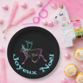 Joyeux Noё l - Electric Cariou Papieren Bordje (Feest)