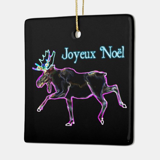 Joyeux Noё l - Electric Moose Keramisch Ornament (Links)