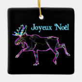 Joyeux Noё l - Electric Moose Keramisch Ornament (Voorkant)
