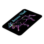 Joyeux Noё l - Electric Moose Magneet (Linkerzijde)