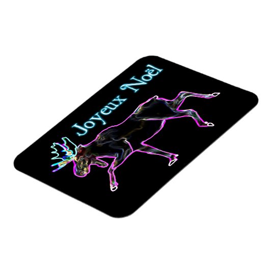 Joyeux Noё l - Electric Moose Magneet (Linkerzijde)