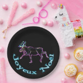 Joyeux Noё l - Electric Moose Papieren Bordje (Feest)